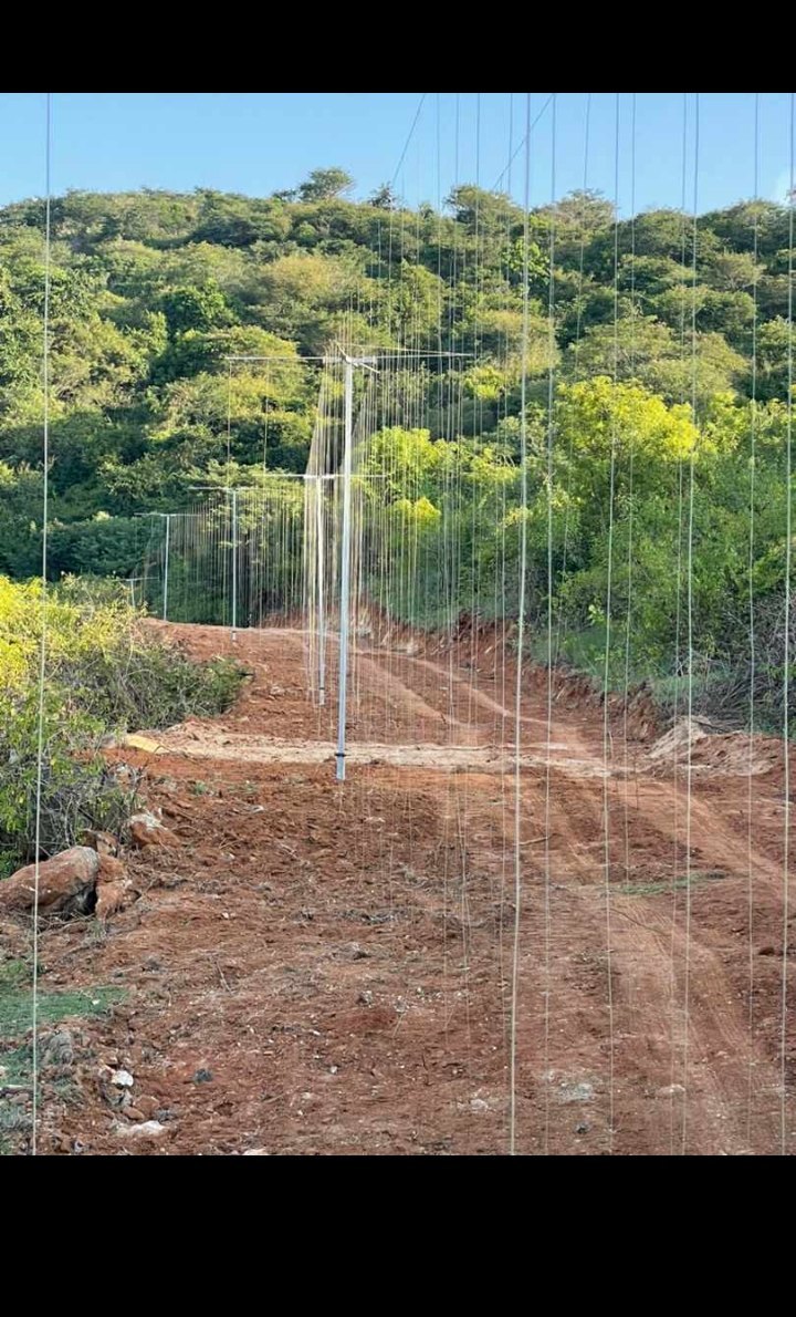 Hanging Solar Fence